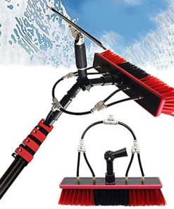 Photovoltaic and Solar Panel Cleaning Telescopic Brush Kit 6M