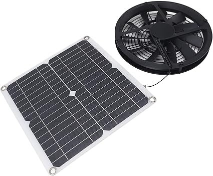 Solar Panel Fan Kit 12W for Greenhouses Chicken Coops and Sheds Solar Panel Fan Kit 12W for Greenhouses Chicken Coops and Sheds