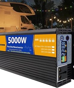 5000W Pure Sine Wave Inverter Charger for Home RV Solar System