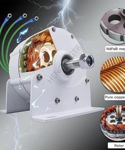 5000W Gearless AC Alternator 12V 24V 48V for Wind Turbines 2