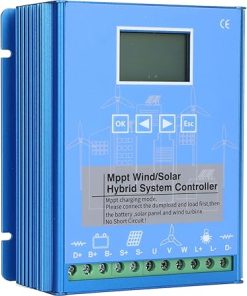 Efficient 800W MPPT Solar Wind Controller for 24V 48V Home Battery