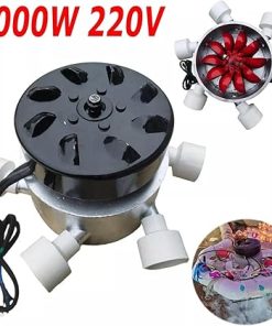 3000W Hydraulic Turbine Generator 6-Tube Hydro Water Turbine 110V 220V 2