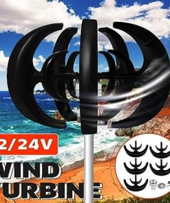 3000W Wind Turbine 5-Blade Hybrid Power Generation System with Controller 2