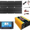200 Watt Portable Solar Panel Kit for Campervan Off Grid Charging 4