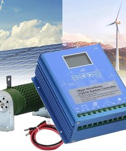 16000W Wind Solar Controller MPPT Boost Charge Regulator with LCD Display
