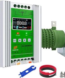 2400W Solar Wind Hybrid Charge Controller with Colorful LCD Display