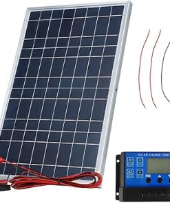 10W Waterproof Solar Panel Kit 12V 18V Polycrystalline Aluminum Frame