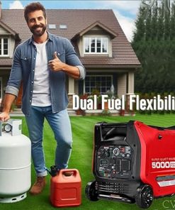 Predator 5000 Watt Quiet Dual-Fuel Inverter Generator for RVs 2