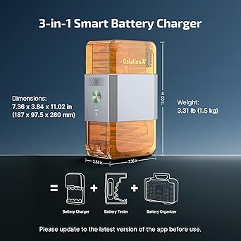 Olight Ostation X Charger 3-in-1 with 32 Rechargeable AA NiMH Batteries 2 Olight Ostation X Charger 3-in-1 with 32 Rechargeable AA NiMH Batteries - Image 2