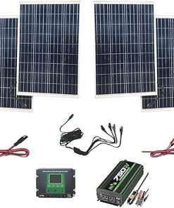 Rustic Solar Power Kit 4x110W Panels 750W Inverter Weatherproof Rustic Solar Power Kit 4x110W Panels 750W Inverter Weatherproof