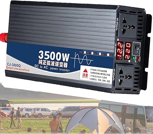 Pure Sine Wave Inverter 3500W 4000W 5000W 12V to 220V AC Converter Pure Sine Wave Inverter 3500W 4000W 5000W 12V to 220V AC Converter