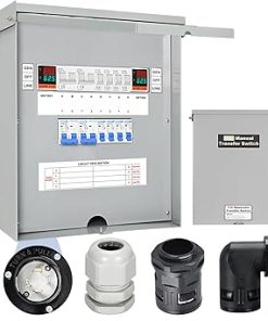 30 Amp Generator Transfer Switch Kit for Indoor Outdoor Use 2
