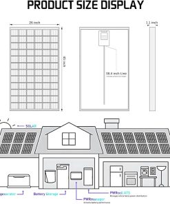 160W 18V Monocrystalline Solar Panel for Off-Grid Applications 2