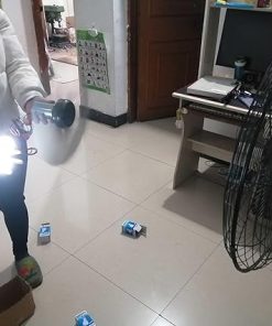 Portable 80W Dual-Power Wind and Hand Crank Generator with LEDs 2