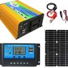 60W 18V Waterproof Solar Panel Kit 4000W Smart Controller Outdoor Power 3