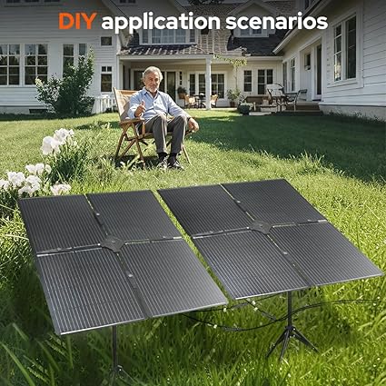DOKIO 400W Solar Panel Kit High Efficiency for RV Camping Trailer 2 DOKIO 400W Solar Panel Kit High Efficiency for RV Camping Trailer - Image 2