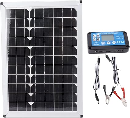 100W Solar Panel Kit Efficient Monocrystalline for Camping Outdoors 100W Solar Panel Kit Efficient Monocrystalline for Camping Outdoors
