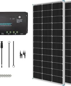 Renogy 200W Solar Panel Kit with 2x100W Panels and 30A Controller Renogy 200W Solar Panel Kit with 2x100W Panels and 30A Controller