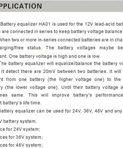 Battery Equalizer PLC-10 HA01 HA02 HC01 HC02 HX02 Lead Acid Charger 2