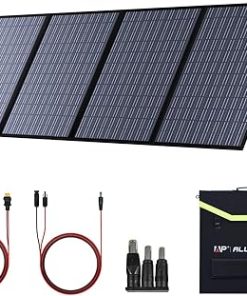 ALLPOWERS 200W Portable Solar Panel for Outdoor Use