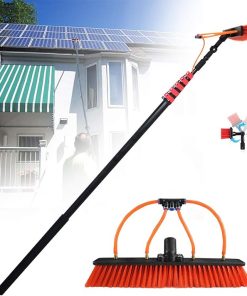 Window Cleaner Water Fed Pole Kit for Solar Panel Cleaning 20FT