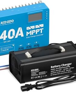 Redodo 14.6V 40A LiFePO4 Battery Charger and MPPT Solar Charge Controller