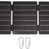 18W 18V Monocrystalline Solar Panel Kit for Off Grid Camping System 4