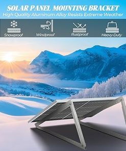 Adjustable 15-30 Degree Solar Panel Tilt Mount Brackets for RVs 2
