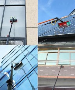 Window Cleaner Kit for Solar Panels with 10M Rod and 35Cm Brush 2