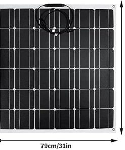 Complete Solar Panel Kit for Home Flexible Battery Charger System 2