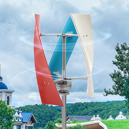 400W 12V Vertical Wind Turbine Generator with 3 Blades for Homes 400W 12V Vertical Wind Turbine Generator with 3 Blades for Homes