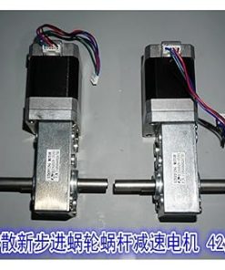 42 Stepper Electronic Starter Double Output Shaft Gear Reducer Torque 2
