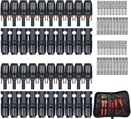 5 Piece Solar Kit with 40 PV Panels and 20 Male Female Connectors 5 Piece Solar Kit with 40 PV Panels and 20 Male Female Connectors