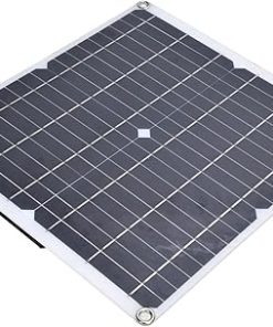 35W 12V Solar Panel Kit for Camping Hiking Backpacking Dual USB