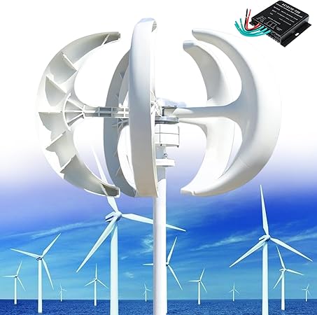 12000W 5 Blades Vertical Wind Turbine Kit for Hybrid Systems 12000W 5 Blades Vertical Wind Turbine Kit for Hybrid Systems