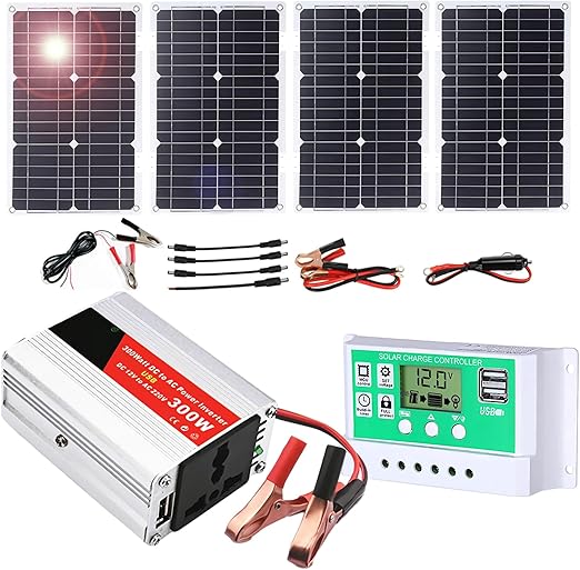 300W RV Solar Power Kit with 50W Panel and 50A Controller 300W RV Solar Power Kit with 50W Panel and 50A Controller