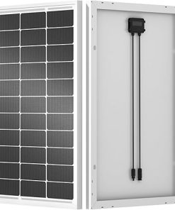 ECO-WORTHY 100 Watt Solar Panel with 45in Mount Brackets for RVs 2