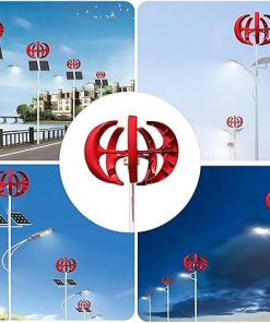 12000W Vertical Wind Turbine Generator Kit for Hybrid Power System 2