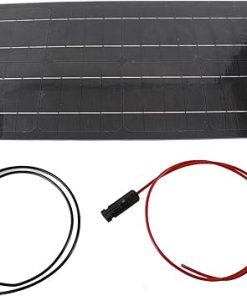 100W Monocrystalline Solar Panel Lightweight Portable Charger for Outdoors