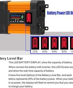 100W Waterproof Solar Panel Kit with 6000W Inverter and 12V Controller 2
