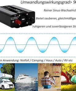 Pure Sine Wave Inverter 3000W 4500W 7000W for Caravan Camping 2