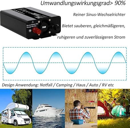 Pure Sine Wave Inverter 3000W to 7000W for Caravan and Camping 2 Pure Sine Wave Inverter 3000W to 7000W for Caravan and Camping - Image 2
