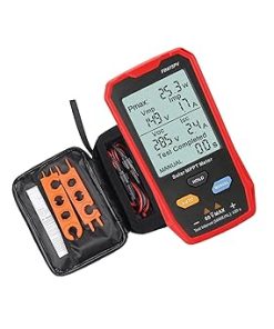 800W Solar Panel Tester Photovoltaic Multimeter 12-60V Utility Tool