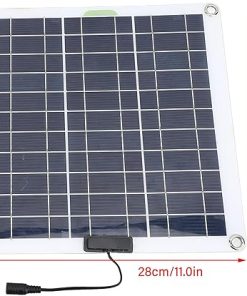200W Solar Panel Kit with Monocrystalline Charger and 10 in 1 Cable 2
