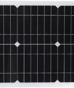 20W Monocrystalline Solar Panel for RV Boat Car Lightweight and Flexible