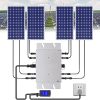 4000W Vertical Axis Wind Turbine Kit for Off-Grid Use 12V 24V 3