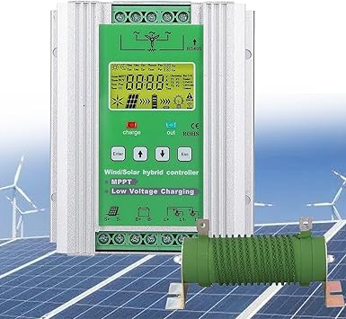 Wind Solar Hybrid Controller 12V 24V 48V MPPT LCD Display 6000W-12000W Wind Solar Hybrid Controller 12V 24V 48V MPPT LCD Display 6000W-12000W