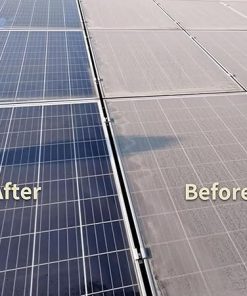 Electric Double Head Window Washer with Retractable Design for Solar Panels 2