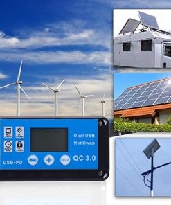 100W Solar Panel with USB Output for Camping RV Car Emergency Use 2