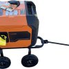 Replacement All Terrain Solid Tire Wheel Kit for Generator EU3000is 3